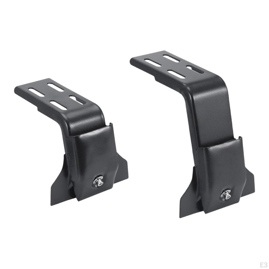 Car Gutter Mount Roof Rack Bracket Adjustable Versatile Easily Install Heavy Duty