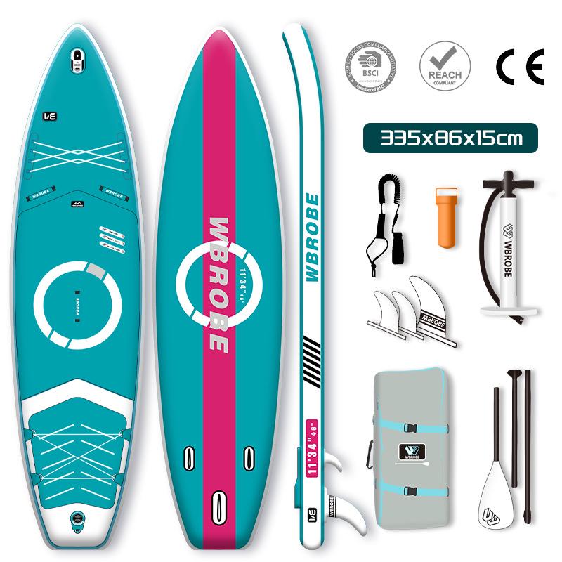 Professional Racing PVC Inflatable Stand-Up Paddleboard for Outdoor Use