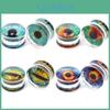 Acrylic Round Alisouy Transparent 2pcs Eyeball Ear Gauges Tunnels Plugs Flesh Stretcher Expander Earrings Piercing Body Jewelry