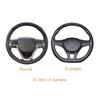 Vinidname Universal 37-39cm Car Steering Wheel Cover For Women Girls Auto Interior Woman Bling Cute Pink Decoration