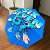 1PC Six Seven Bot Umbrella-8-Rib Reinforced, Automatic Open, Lightweight & Durable, Cute Fashion Accessory for Outdoor-T303