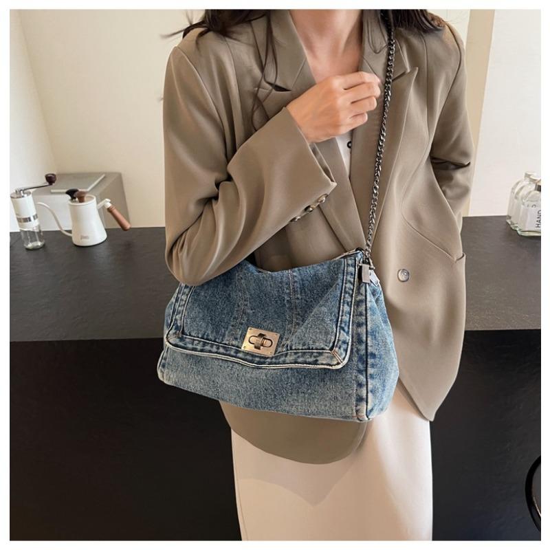 2025 Summer New Fashion Chain Bag Large Capacity Tote Bag