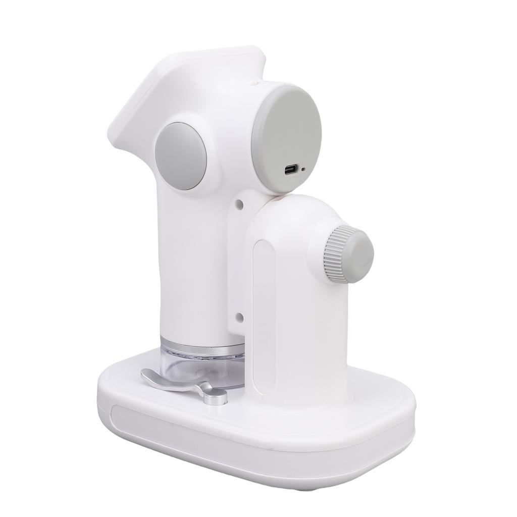 Kids Digital Microscope 100 1600X with 2.0 HD Color Screen 3 Adjustable Lights 32GB SD Card Portable Microscope for