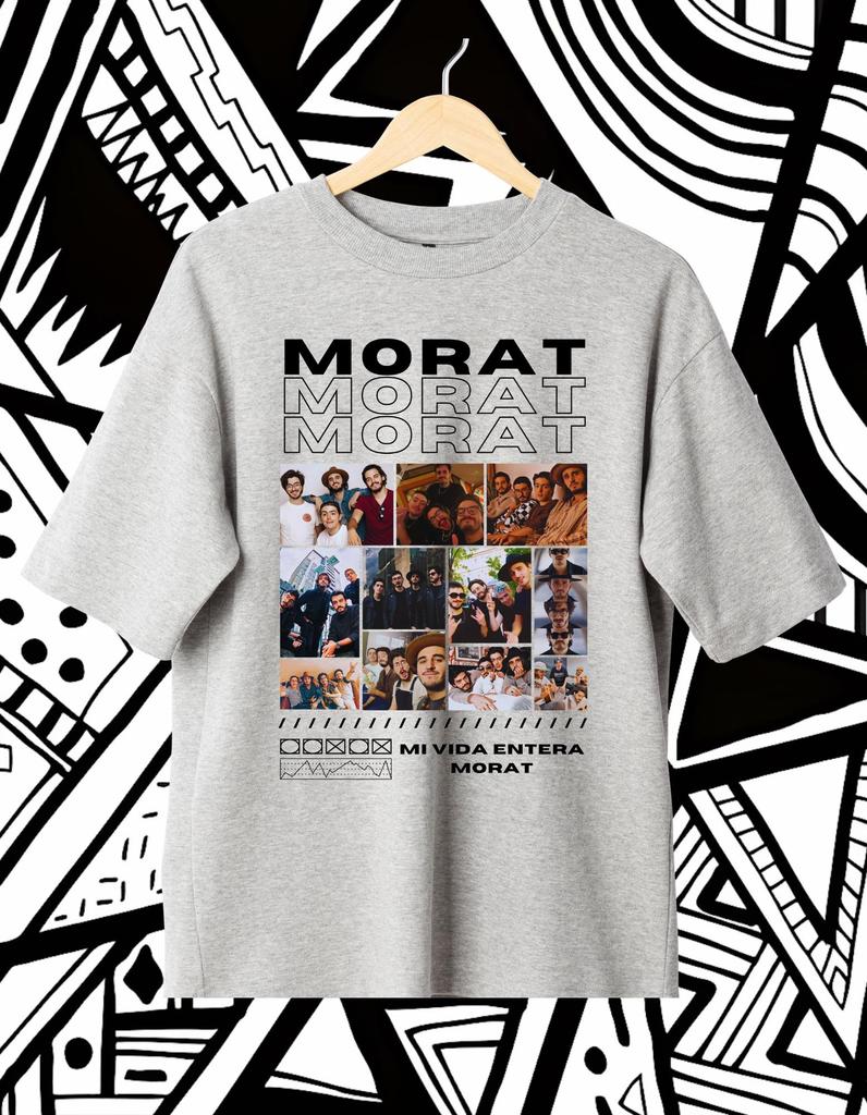 Morat Tshirt Retro Street Design Oversized Unisex Women Casual Cotton Vintage 90s Tee Morat Fans Short Sleeve Female Male Clothing