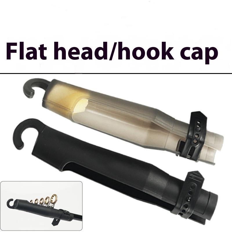 1/6/7 Stück Meeresangelrutenkappe Hochfest Antikollision Weitwurf Rutenendenschutz Teleskopangelkappe