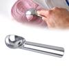 Aluminum Alloy Dessert Scooper Ergonomic Handle Melon Ball Spoon Multipurpose Ice Cream Scoops With Ergonomic Grip