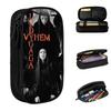 Ladys Gagas Mayhem Music Tour Pencil Case Pencilcases Pen Box for Student Big Capacity Bags Students School Zipper Stationery