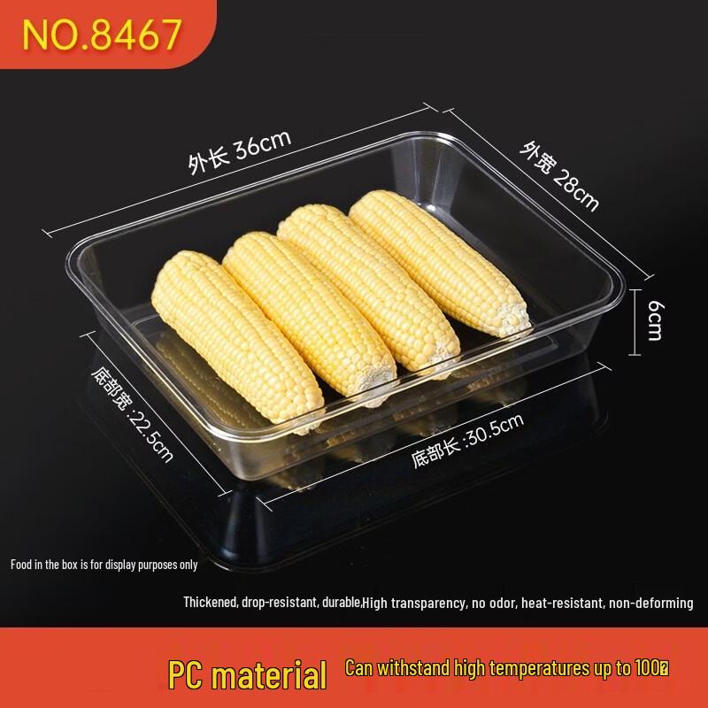 

Clear Plastic Serving Tray