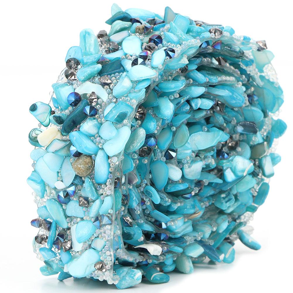 

1 м DIY блестящая красочная каменная отделка лента украшение аксессуар ремесла шитье платье декор(#05)