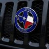 3D Metal Texas Badge For Vehicle J-EEP Wrangler R-aptor SUV Modification Accessories