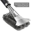 BBQ Grill Brush Cleaning Scraper Barbecue Cleaner Wire Brushes Stainless Steel Tools for All Grill Types BBQ Accessories