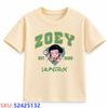 KPop Demon Hunters Children's cartoon print T-shirt