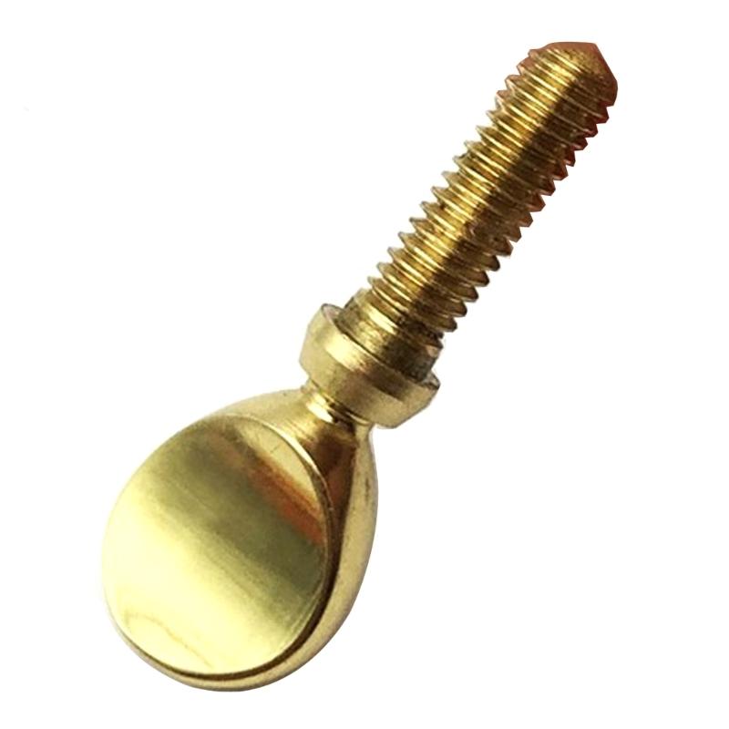 2pieces/set Simple Design Gold/Silver Color Saxophone Sax Neck Screw Alto Tenor Woodwind Instrument Accessories