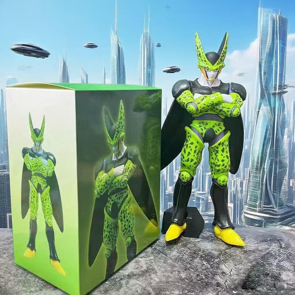 Perfect Cell Standing Pose Dragon Ball Figure Model Ornament Boxed