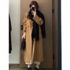 Winter Wool Coat for Women Mid Length Korean Fashion Warm Trench Jacket