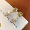 Large Retro 925 Pearl Earrings with Niche Ear Buckles for Women