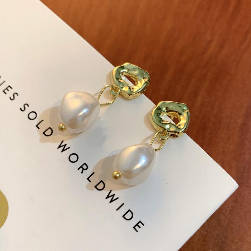 

Крупные ретро серьги из серебра 925 пробы с нишевыми ушными пряжками для женщин