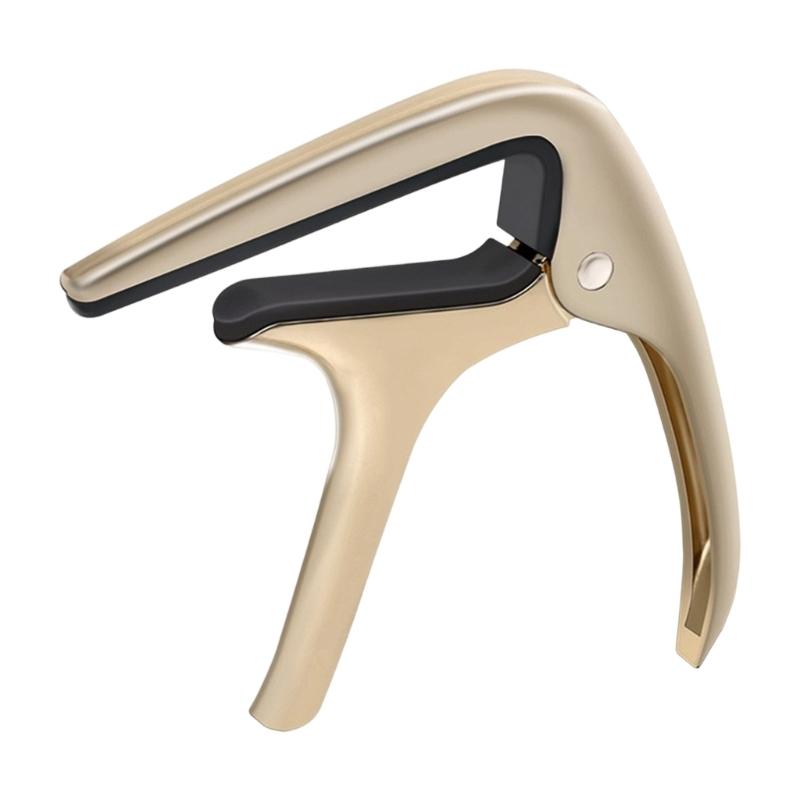 Metal Guitar Capo Easy To Carry Recording Studio Spring Clamp Capo Perfect for Beginners and Professional Player