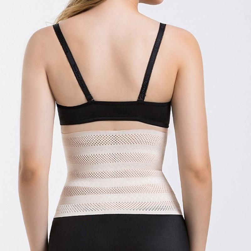 Waist Trainer for Women Breathable Underbust Waist Cincher Trimmer Corsets Hourglass Body Shaper Sport Girdle with Hooks