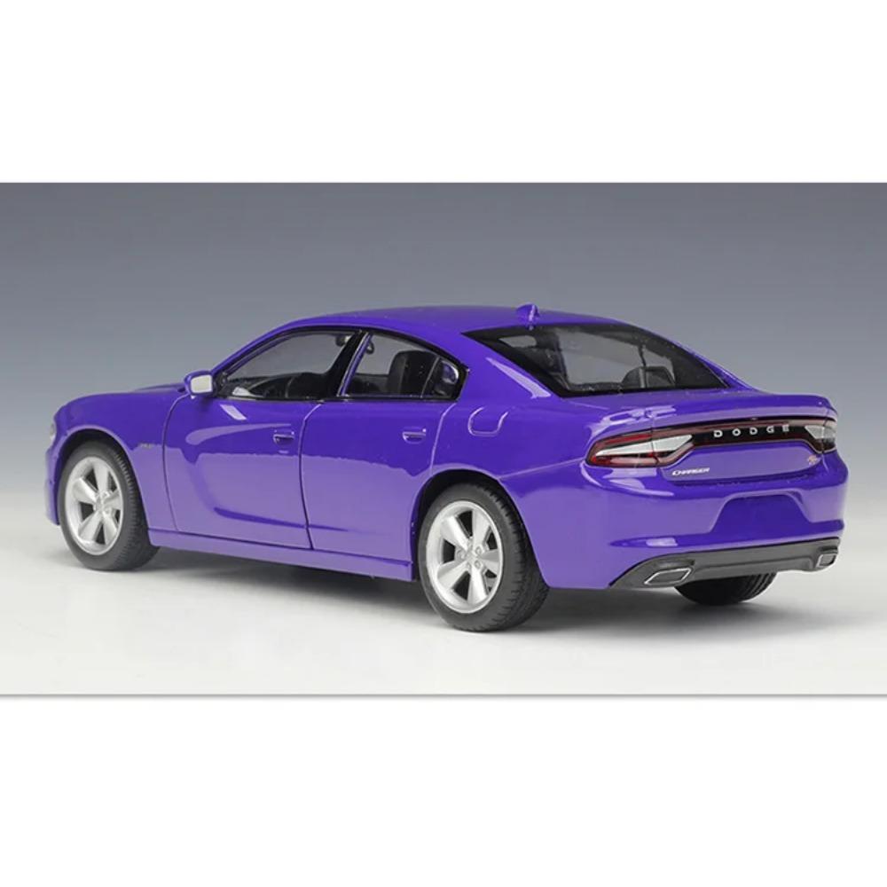 Welly 1/24 2016 Dodge Charger R/T  Alloy Car Model Diecast Toy Simulation Vehicles Metal Car Toys Collectible for Childrens Gift