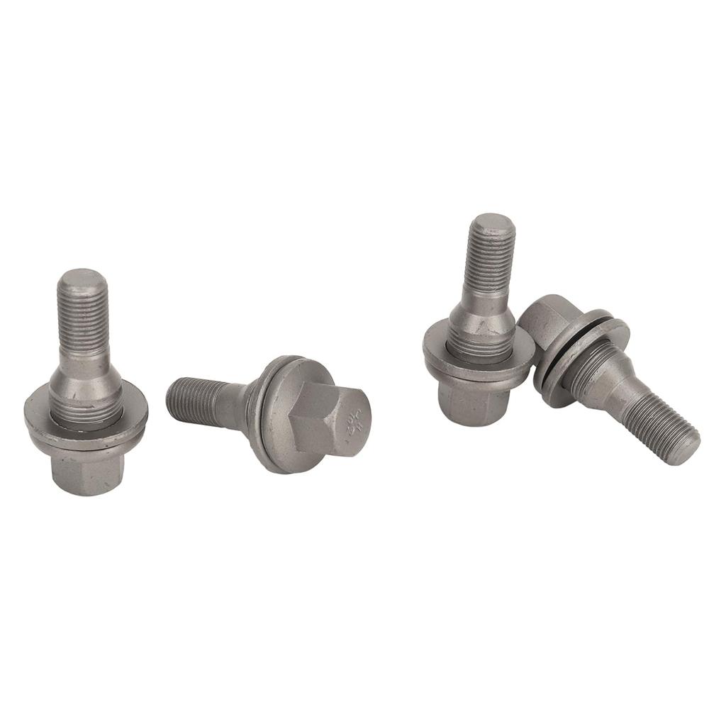 4pcs 17mm Hex Wheel Lug Bolts 003549817 Tire Nuts Studs for Peugeot 206 207 208 308 407, Multi-Functional Home Accessories
