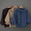 New Arrivals Open Run Women Puff Sleeve Frill 7 8 Embossed Blouse Fall