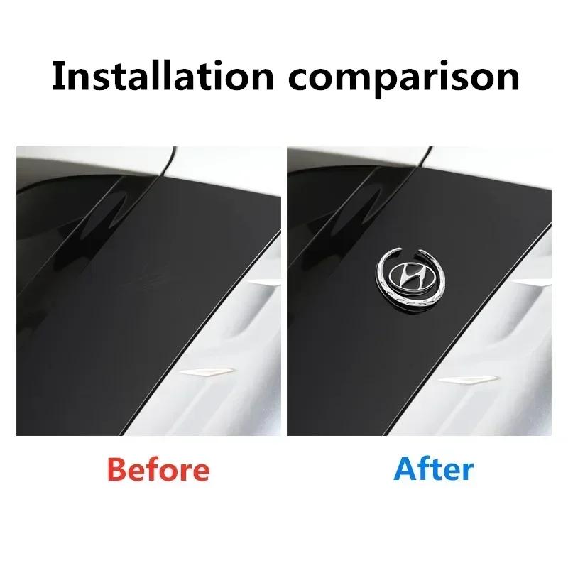 Car Styling Side Decal for Hyundai Sonata IX35 Santa Genesis I30 Azera Elantra Accent Tiburon Tucson Window Sticker Decoration PP19