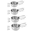 Flat Bottom Stainless Steel Saucepan With Glass Lid Soup Pot Universal Milk Pot  Stove