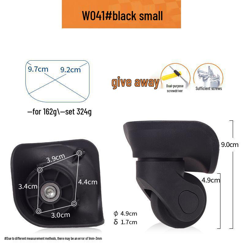 Universal Silent Roller Wheels for Suitcase Repair