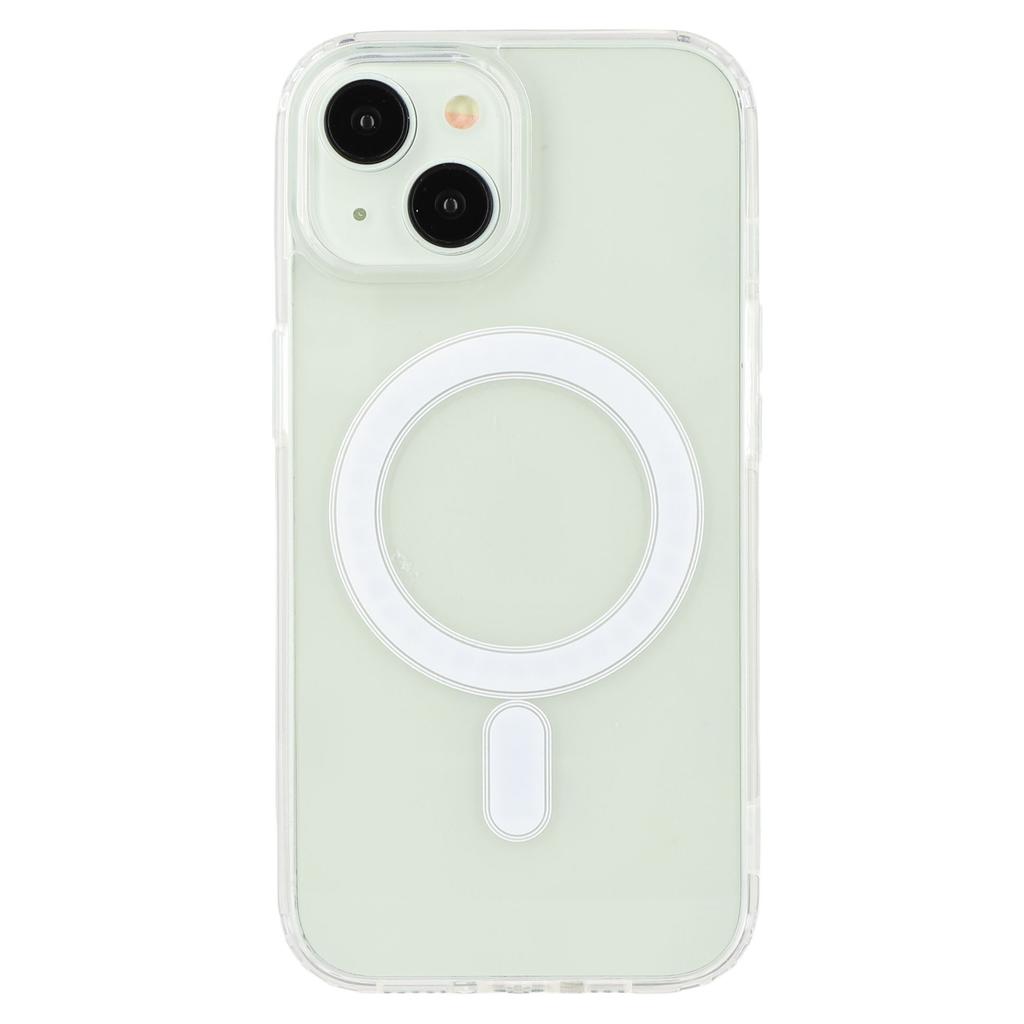 For iPhone 13 Mini/12 Mini Case Compatible with MagSafe TPU+Acrylic Clear Phone Cover