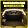 Car Trunk Led Light Strip Waterproof Pvc Flexible Ambient Light Strip Automatic OnOff Hidden Installation Universal For SuvMpv