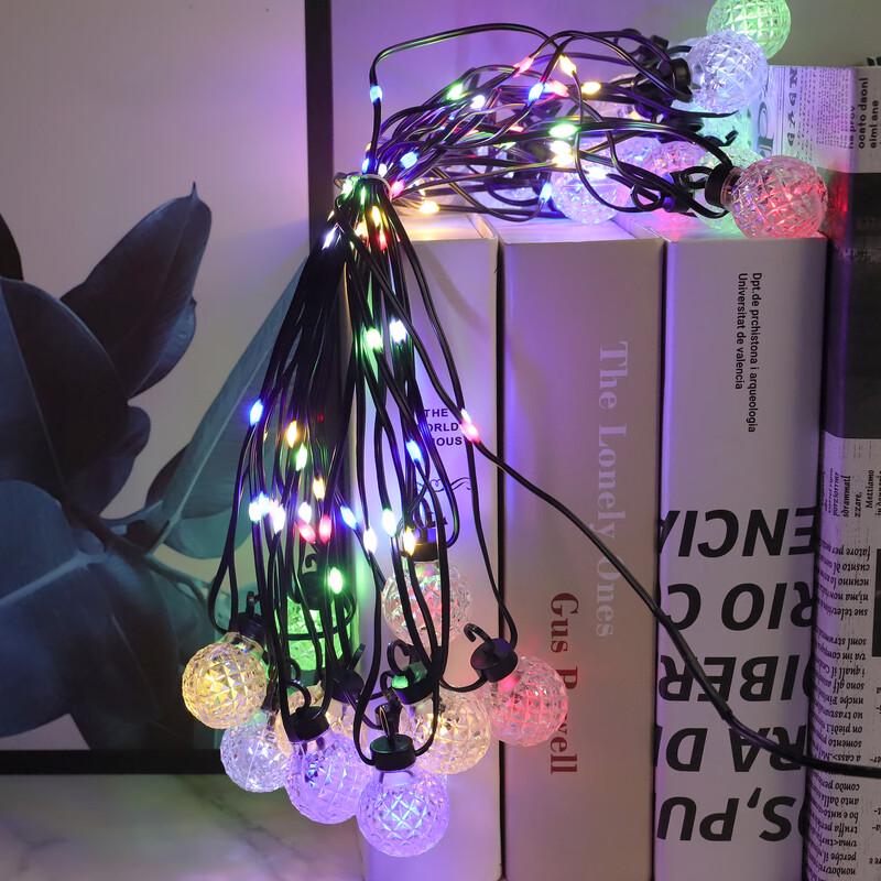 G30 Pineapple Globe Solar String Lights