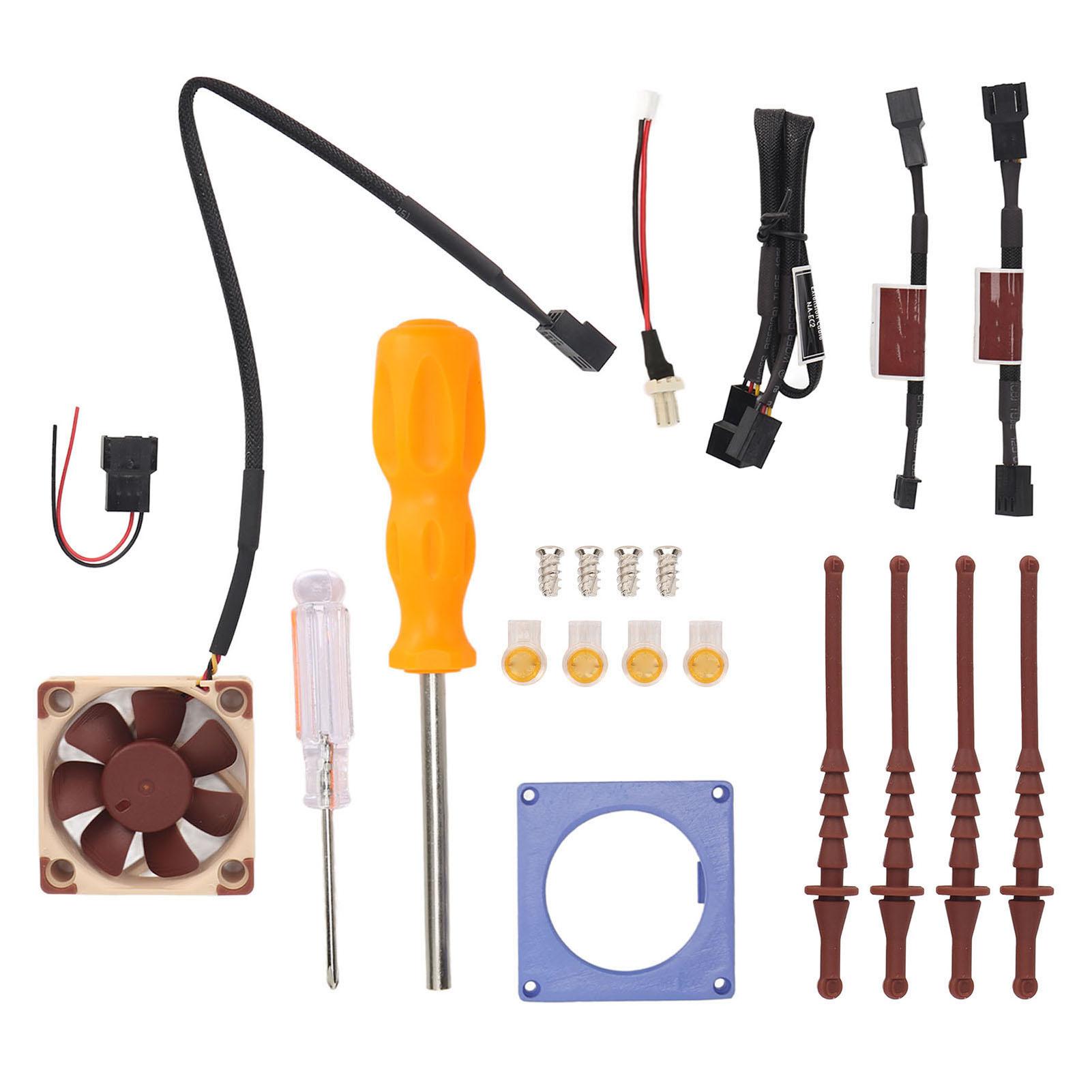 

Мини-вентилятор 3D-печатный монтажный комплект охлаждающий бесщеточный радиатор игровая консоль аксессуары для NGC