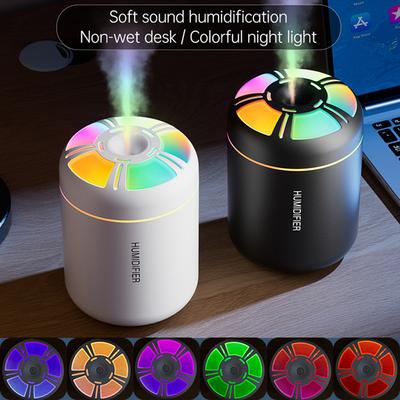 1Pc Mini Air Humidifier USB 180ML Aroma Diffuser Essential Oil Purifier Mist Maker Colorful Lights Humidificador for Home Car Office