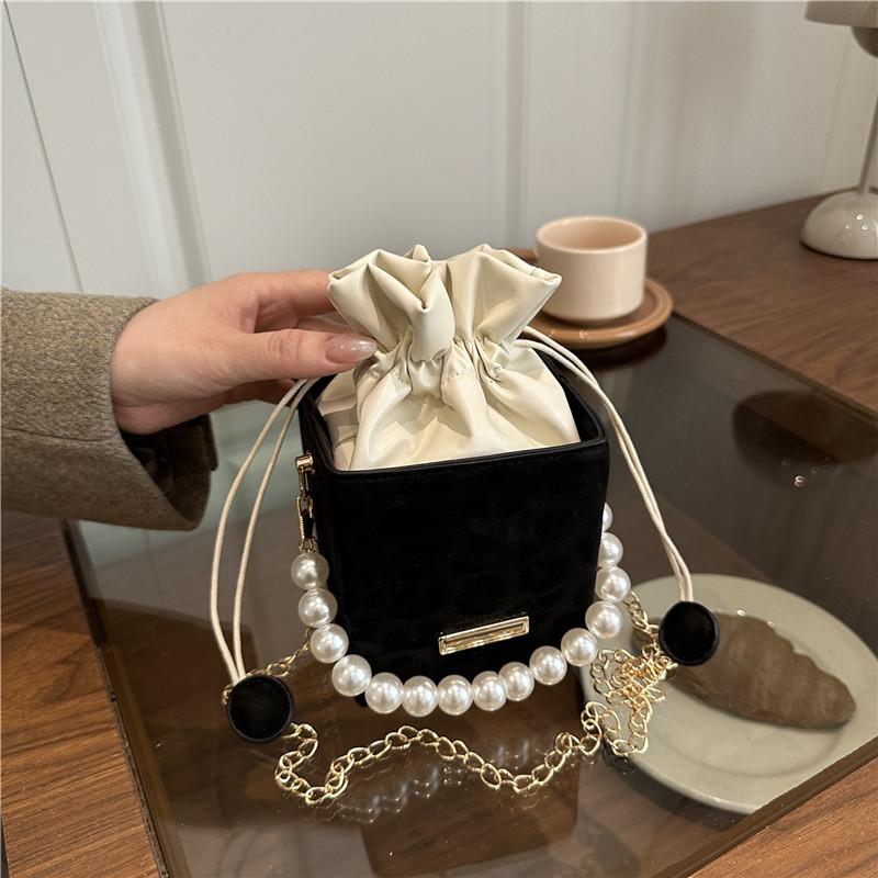 

Цепочка Тренд Конфетный Жемчуг Корейская Версия Сумка Коробка Женская Мода Повседневная Личность Супер Популярная Универсальная Сумка Мессенджер