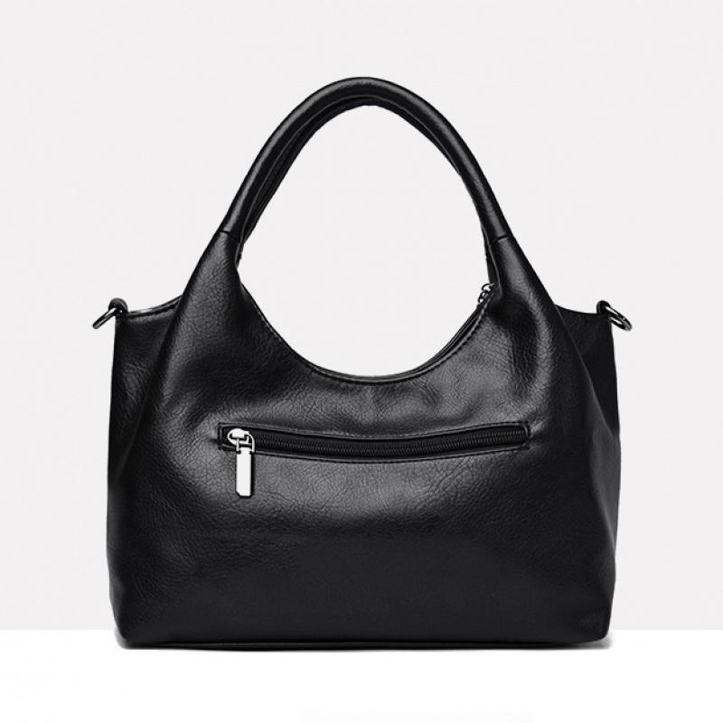 Winter Hoge Kwaliteit Zacht Leer Boodschappentas Vrouwen Handtas Crossbody Tassen Luxe Vrouwen Schoudertas Beroemde Trendy Dames Tote Bag Portemonnee