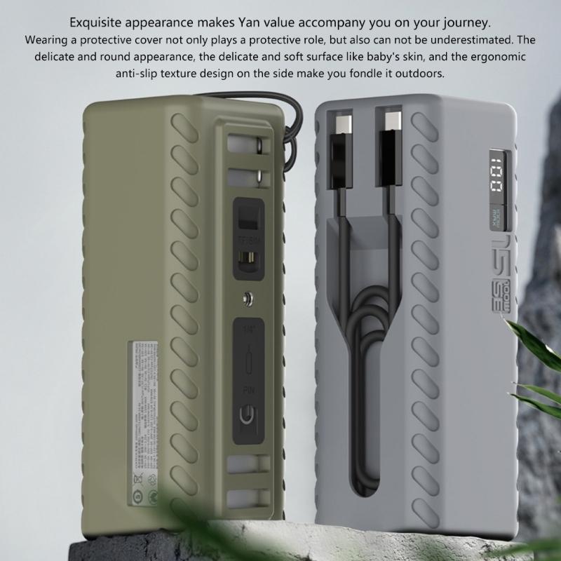 Silicone Protective Sleeve For CUKTECH 15SE Power Charging Shockproof Full Coverage Case, Easy Access