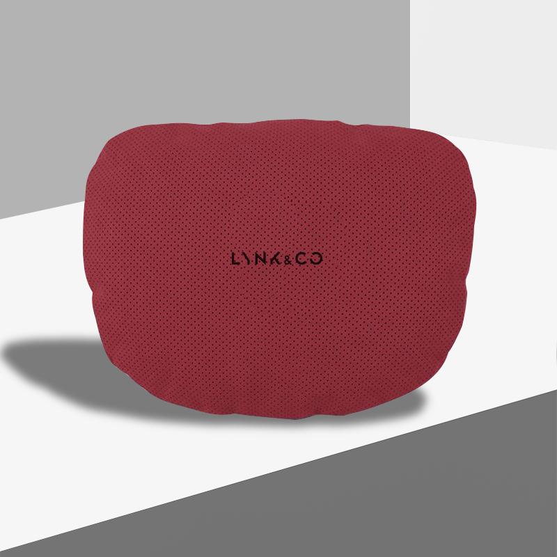 Car Neck Pillow Seat Headrest Lumbar Spine Protectio For LYNK CO 01 02 03+ 05 06 09 PHEV MHEV 2023 2024 Car Accessories Logo