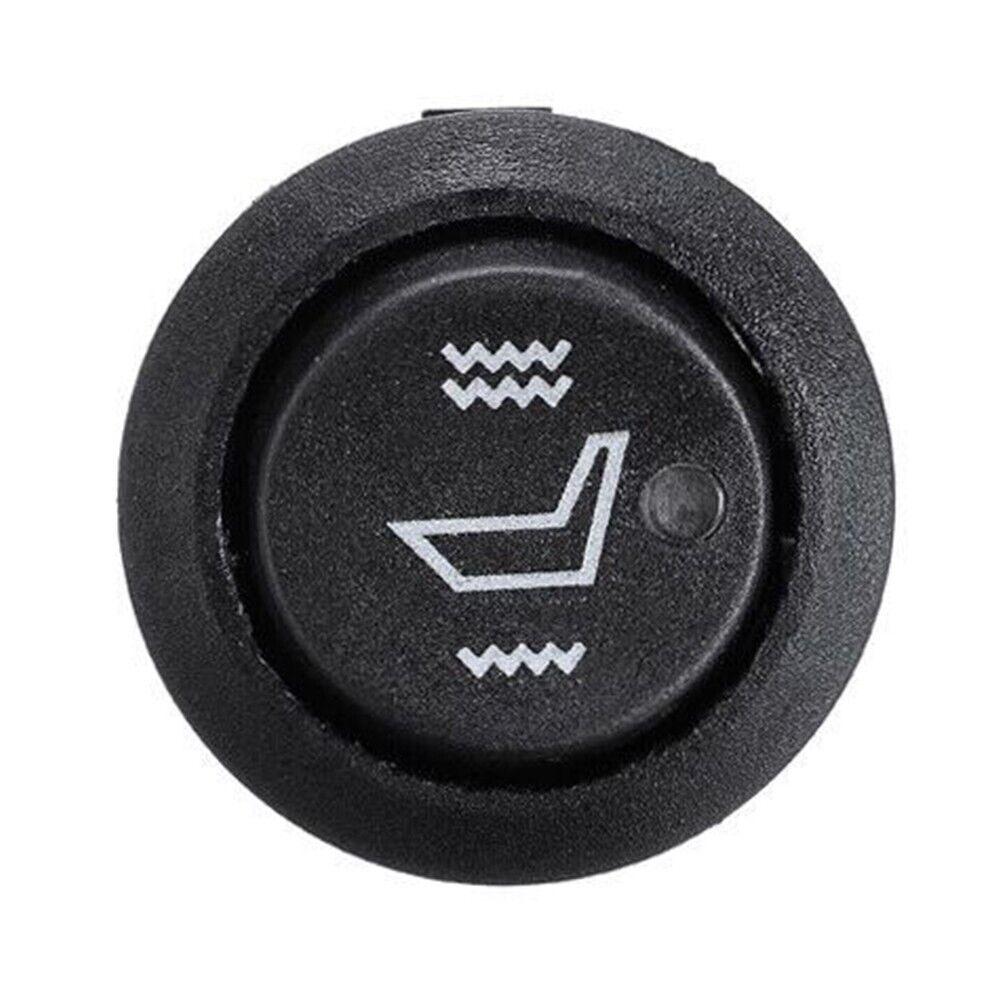 Seats Switch Rocker Hi/Low Off Round Heated 12V 1Pc