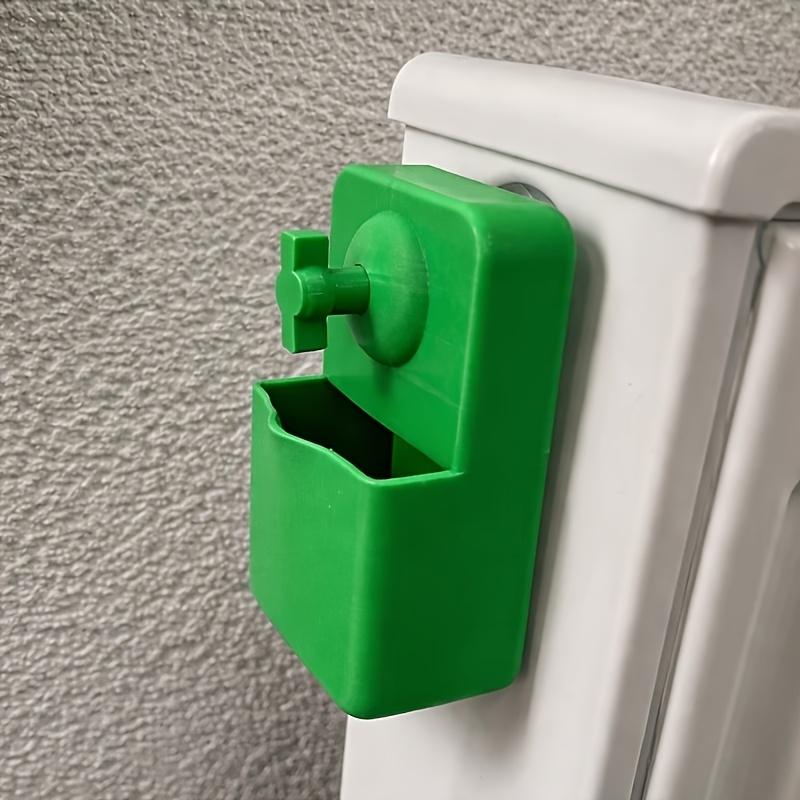 Radiator Bleed Key with Water Collection Box No Spill Radiator Vent Tool for Heating System Maintenance & Valve Adjustment