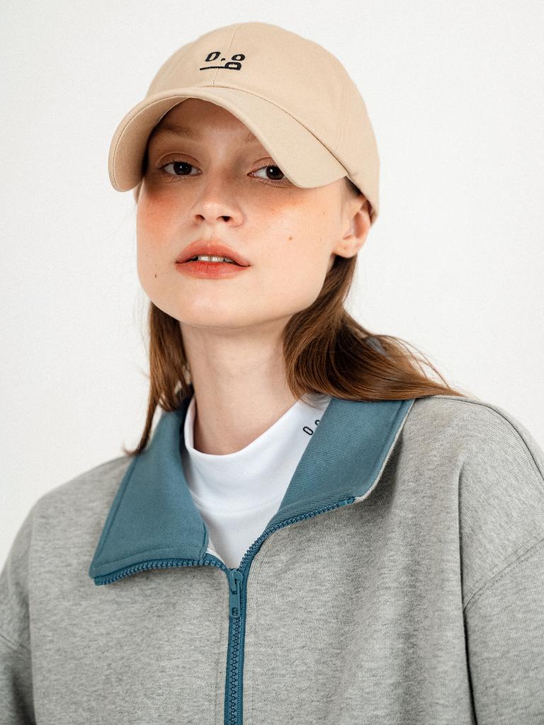 OUT OF BOUNDS Signature Ball Cap; Beige