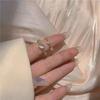 Exquisite Ethereal Cat's Eye Adjustable Ring – Light Luxury Women's Niche Design