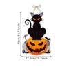 1-8PCS 2026 Halloween Door Hanging Decoration Pumpkin Bat Wall Decor Ghost Festival Party Banner for Door Halloween Decoration