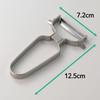 Yoshikawa Made in Stainless Easy to New Kitchen Basic SJ2958 Peeler, Japan, Steel, Hold,