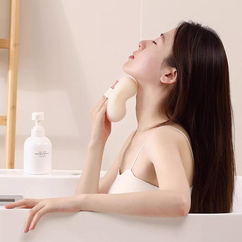 Japanischer Massage-Badeball Badeschwamm Rückenschrubber Handtuch Schmerzfreie Badeerfahrung