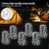 1 Pack Solar Firework Light Outdoor Waterproof Willow Tree Firework Lights LED Garden Decoration Lawn Holiday String Fairy Light