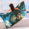 My Neighbor T-Totoroes Anime Anime Beach Swimming Towel Soft Absorbent Washcloth Children's Gifts For Kids Travel Camping Gym