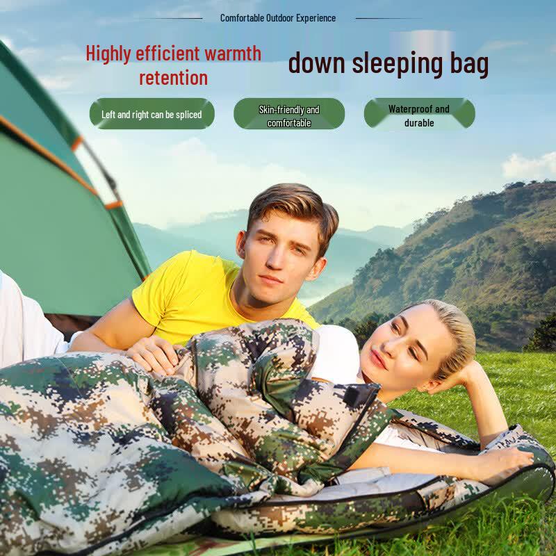 Li Shen Outdoor White Duck Down Sleeping Bag