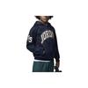Jordan Kids Plaid Logo Letter Number Printed Hoodie Kids Hoodies Blue FB9438-451