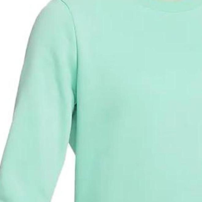 Nike Sportswear Solid Color Crew Neck Casual Long Sleeve Sweatshirt Women sweatshirt Emerald-Green DQ5474-349